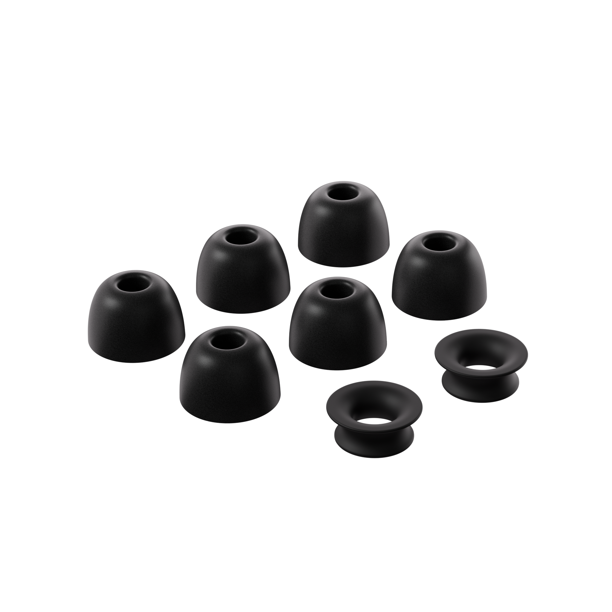 Alternative view of Foam Ear tips + Loop Mute